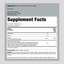 Supplement Facts for Ancient Nut Multi Collagen Protein 1.01 lbs Powder.