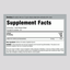 Supplement Facts panel for Vitamin D3, 1000 IU, with 120 Quick Release Softgels, 2 Bottles.