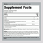 Image of the Supplement Facts panel for Joint Support with 60 softgels, detailing nutrients and dosage information.