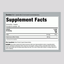 Supplement Facts panel for Nature's Way Bladderwrack 100 VC, detailing nutritional information and ingredients.