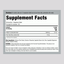 Supplement Facts panel for Vitamin C 1000 mg with Rose Hips, containing 100 tablets.