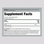 Supplement Facts panel displaying details of Carlyle Licorice Root 900 mg, 300 capsules.