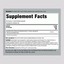 Supplement Facts for Dandelion Root 1800 mg Capsules, 180 count bottle.