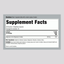 Image of the Supplement Facts panel for Kal Magnesium Orotate 200mg, 120 tablets.