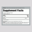 This is the Supplement Facts panel for Carlyle Myo-Inositol 2600 mg Capsules.