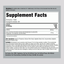 Supplement Facts panel for PIP Caffeine with Green Tea, 200 mg, in 300 tablets packaging.