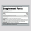 Kudzu Root 1600 mg capsules supplement facts panel for 100 capsules.