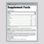 This is the Supplement Facts panel for WheyFit Isolate Natural Vanilla 5 lb.