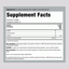 Supplement Facts panel displaying details for Wheat Germ Oil.