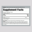 Supplement Facts panel showing details for Carlyle Pau D Arco 1500 mg, 180 Capsules.