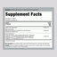 Supplement Facts for Ult Flora Women's 25 Billion, 30 vegetable capsules.