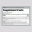 Supplement Facts for Vitamin K-2 with 100 mcg per serving, 120 softgels.