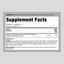Supplement Facts for Mag Bisglycinate Powder: 250 mg per serving, 10 oz (283 g) total.