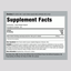 Supplement Facts panel for Black Cohosh, 700 mg, 100 Quick Release Capsules in 2 bottles.