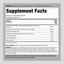Supplement Facts panel for Ultimate Liver Detoxifier Capsules, 90-count bottle, showing nutritional information and ingredients.