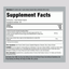 Supplement Facts panel for Turmeric 500 mg Stand Capsules, 120 count.