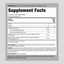 Supplement Facts panel for Broad Spectrum Eye Formula containing 120 softgels.