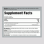 The Supplement Facts panel for IGF-1 Plus Deer Antler Velvet Extract 1 oz is displayed, detailing nutritional information.