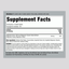 Image of Supplement Facts panel for Magnesium Taurate 1000 mg, 250 Tablets.