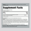 Supplement Facts for Green Tea 1800 mg Capsules 100 count, detailing ingredients and nutrition information.