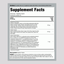 Supplement Facts panel for CL Digestive Enzymes + Probiotic 60 Veg Capsules, detailing ingredients and nutritional information.