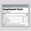 Supplement Facts panel for Natural Vitality Calm Plus Calcium Rasp Lemon 16 oz.