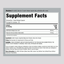 Supplement Facts panel for Hyaluronic Acid Plus Collagen 120 C.