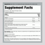Supplement Facts panel for Calcium Citrate Mini-Tabs, 120 tablets package.
