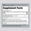 Supplement facts for LN Echinacea & Goldenseal Root, 400mg, 100 capsules.