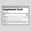 Supplement Facts panel for Ginkgo Biloba Liquid Extract, 2 oz bottle.