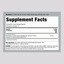 Supplement Facts for Carlyle Acerola Cherry 1000 mg, 150 capsules bottle.