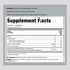 Supplement Facts panel for Nature's Way Sambucus Zinc Lozenges Organic, 24 lozenges, showing nutritional information and ingredients.
