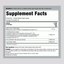 Supplement Facts panel for Women's Care 25 Billion Blend, detailing ingredients and nutritional information within 125 character limit.