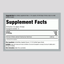 Supplement Facts for Natural Answer Red Clover Liquid 1 oz, detailing ingredients and nutritional information.
