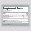 Supplement Facts panel for PIP C 1000 mg with Bio & RH Capsules, 250 count, displaying nutritional details.