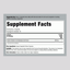 Supplement Facts panel for Org India Shatavari Hormonal Balance with 90 capsules.