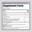 Supplement Facts panel for NCL Hyaluronic Acid Liquid Berry, 16 fl oz, detailing ingredients and nutritional information.