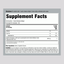 Supplement facts panel showing Caprylic Acid 1320 mg, 150 softgels.
