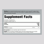 The Supplement Facts panel for NV Calm Cherry 16 oz (453 g).