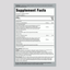 The Supplement Facts panel for the 3 Day Liver Cleanse includes details for 12 capsules.