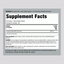 Supplement Facts for N-Acetyl Cysteine 600 mg, 100 capsules are displayed.