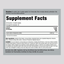 Supplement Facts panel for Max Strength AAKG 3600 mg, contains 120 coated caplets.