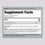 Supplement Facts panel for N-Acetyl Cysteine (NAC) 600mg 250 Capsules.