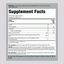 Supplement Facts panel displaying details for Beet Root 60 Gummies.