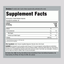 Supplement Facts label for D-Ribose capsules, 1600 mg per serving, with 120 capsules per bottle.
