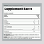 Supplement Facts for NCL Collagen Beauty Bursts in Fruit Punch flavor, featuring 60 soft chews.