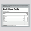 Supplement Facts panel for Dynamic Health Organic Apple Cider Vinegar 16 OZ.