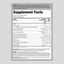 Supplement Facts panel for Multivites showing detailed nutrient information.