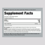 Supplement Facts panel showing details for Acetyl L Carnitine 2250 mg, provided as 3 tablets of 750 mg each, with a total of 120 tablets.