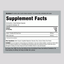 Supplement Facts for Acetyl L-Carnitine & Alpha Lipoic Acid Capsules, 90 count.
